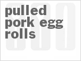 recipe for pulled pork egg rolls