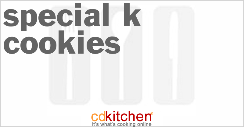 Special K Cookies Recipe