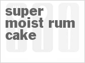 recipe for super moist rum cake