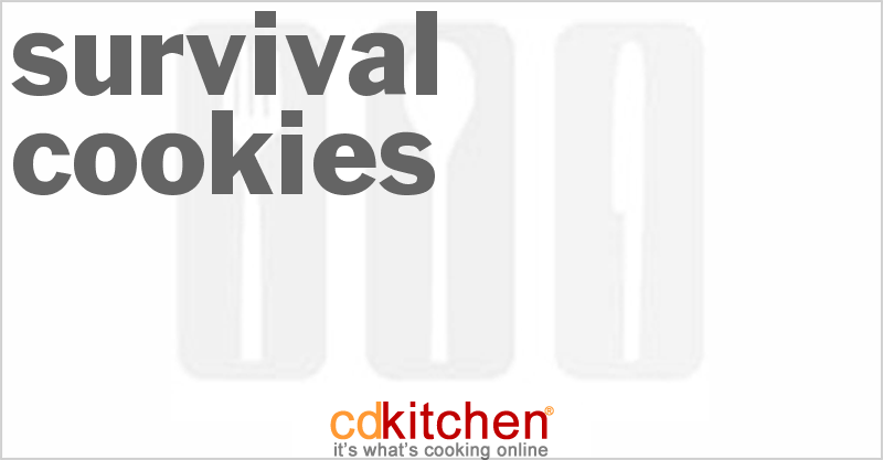 Survival Cookies - CDKitchen.com