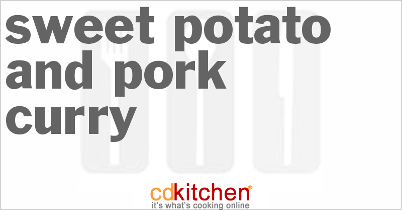 Sweet Potato And Pork Curry - CDKitchen.com