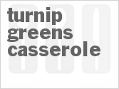 recipe for turnip greens casserole
