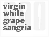 recipe for virgin white grape sangria