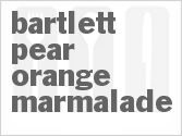 Bartlett Pear Orange Marmalade