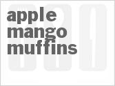 recipe for apple mango muffins