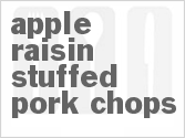 recipe for apple-raisin stuffed pork chops