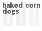 recipe for baked corn dogs
