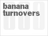 recipe for banana turnovers
