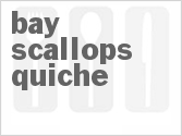 recipe for bay scallops quiche