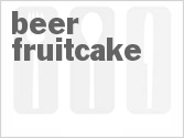recipe for beer fruitcake