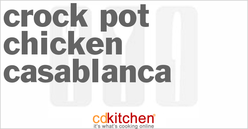 Chicken Casablanca - CDKitchen.com
