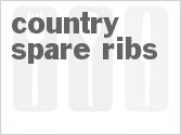 recipe for country spare ribs