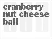 recipe for cranberry nut cheese ball