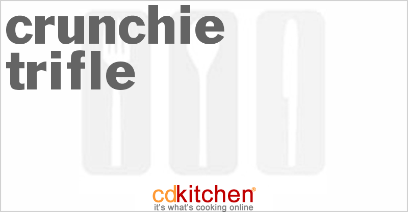 Crunchie Trifle - CDKitchen.com
