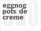 recipe for eggnog pots de creme