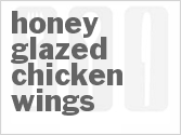 recipe for honey glazed chicken wings