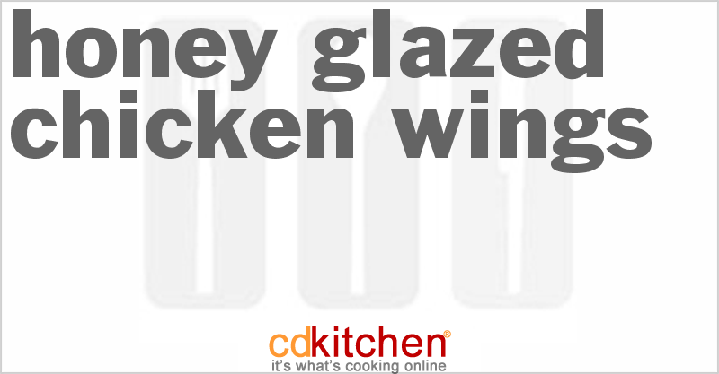 Honey Glazed Chicken Wings - CDKitchen.com