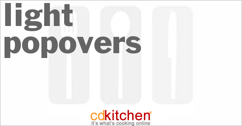 Light Popovers - CDKitchen.com