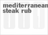 recipe for mediterranean steak rub