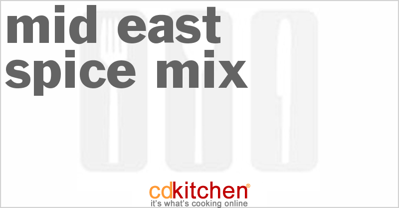Mid East Spice Mix - CDKitchen.com