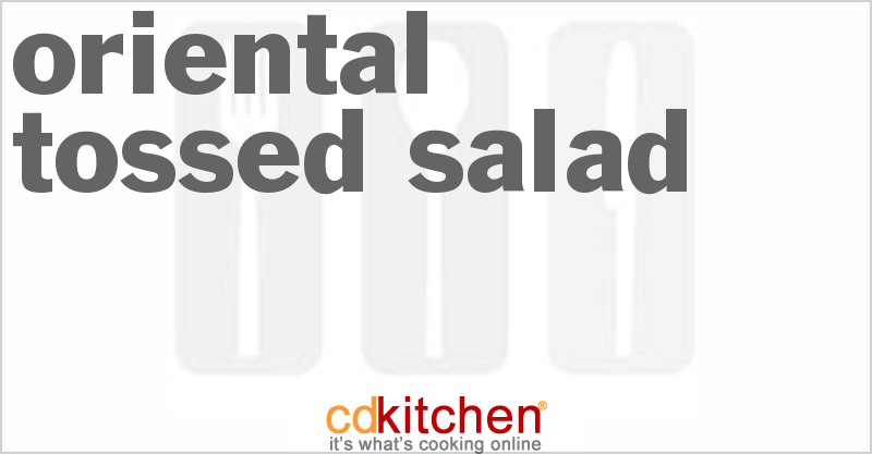 Asian Tossed Salad - CDKitchen.com