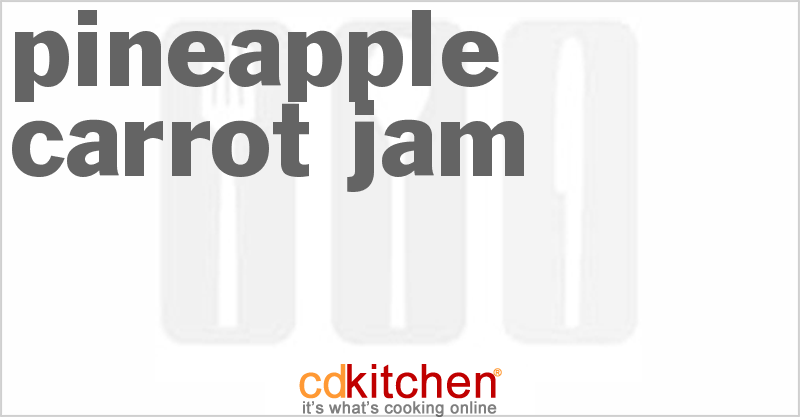 Pineapple-Carrot Jam - CDKitchen.com