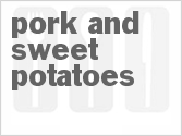 recipe for slow cooker pork and sweet potatoes