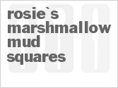 recipe for rosie's marshmallow mud squares