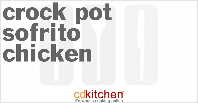 Sofrito Chicken - CDKitchen.com