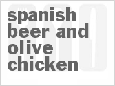 recipe for spanish beer and olive chicken