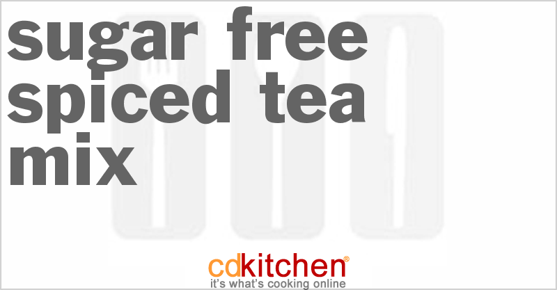 Sugar-Free Spiced Tea Mix Recipe | CDKitchen.com