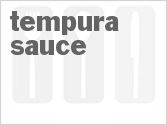 recipe for tempura sauce