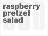 Raspberry Pretzel Salad