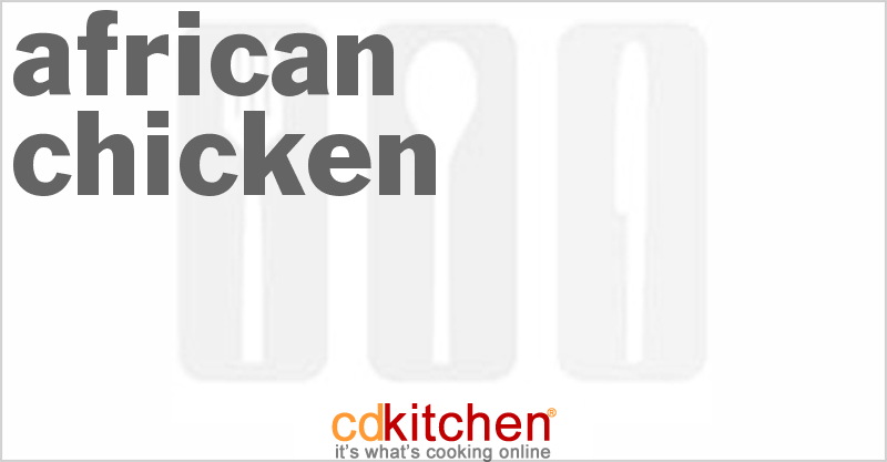 African Chicken - CDKitchen.com
