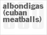 recipe for albondigas (cuban meatballs)