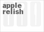 recipe for apple relish