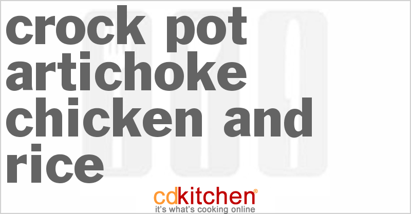 Artichoke Chicken And Rice - CDKitchen.com