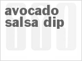 recipe for avocado salsa dip