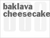 recipe for baklava cheesecake