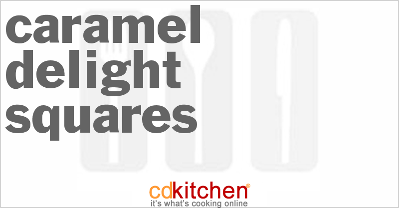 Caramel Delight Squares - CDKitchen.com
