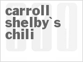 recipe for carroll shelby's chili