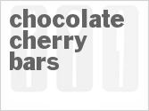 recipe for chocolate cherry bars