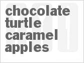 recipe for chocolate turtle caramel apples