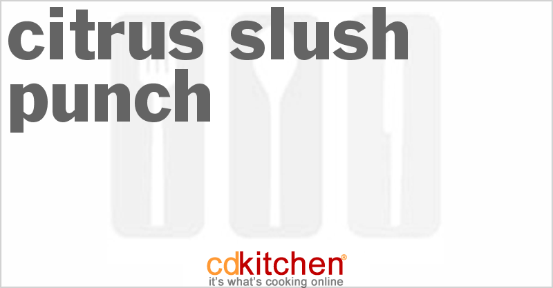 Citrus Slush Punch - CDKitchen.com