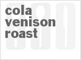 recipe for slow cooker cola venison roast