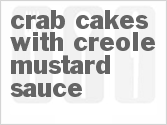 recipe for crab cakes with creole mustard sauce
