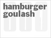 recipe for hamburger goulash