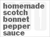 recipe for homemade scotch bonnet pepper sauce