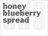 recipe for honey blueberry spread