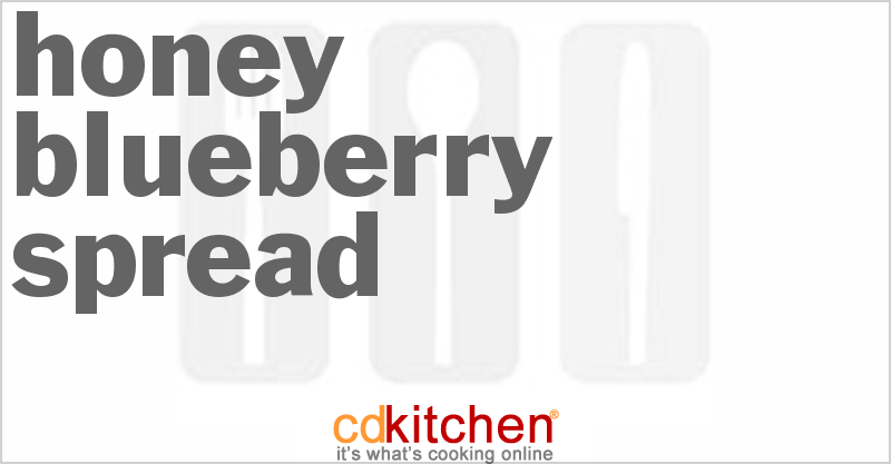 Honey Blueberry Spread - CDKitchen.com